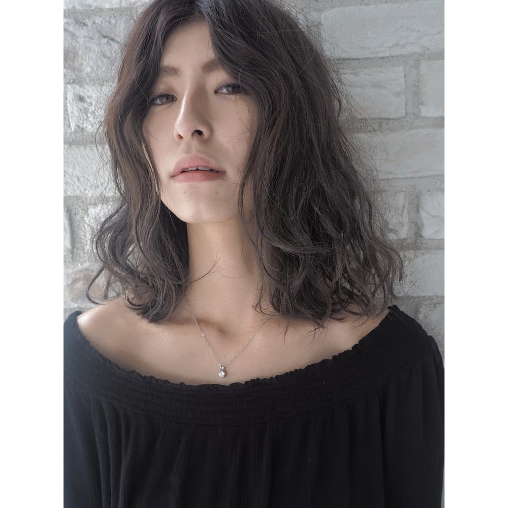 アンニュイウェーブ Adept アデプト のヘアスタイル 美容院 美容室を予約するなら楽天ビューティ