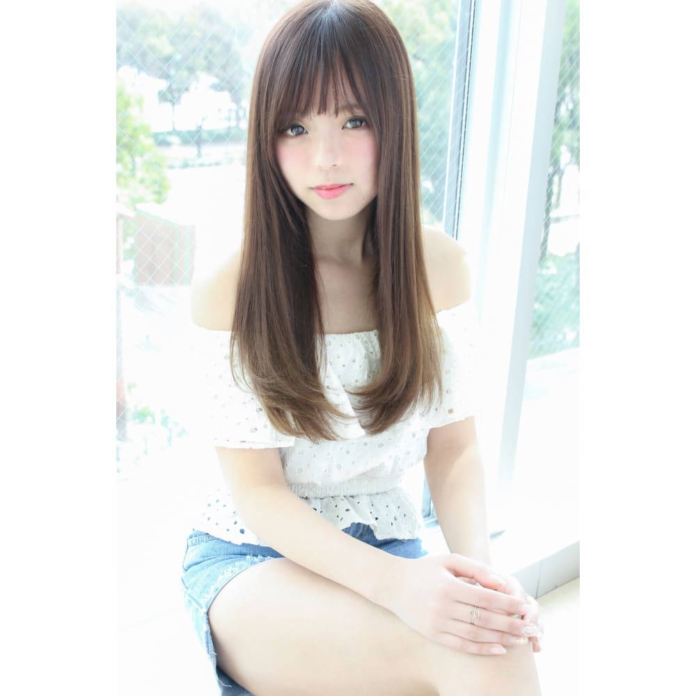 Natura栄 ナチュラル可愛い ワンカールロングby石木 Vearite 栄店 ヴェアリーテ のヘアスタイル 美容院 美容室を予約するなら楽天ビューティ Natura栄 ナチュラル可愛い ワンカールロングby石木 Vearite 栄店 ヴェアリーテ のヘアスタイル 美容院 美容室を予約するなら楽天ビューティ