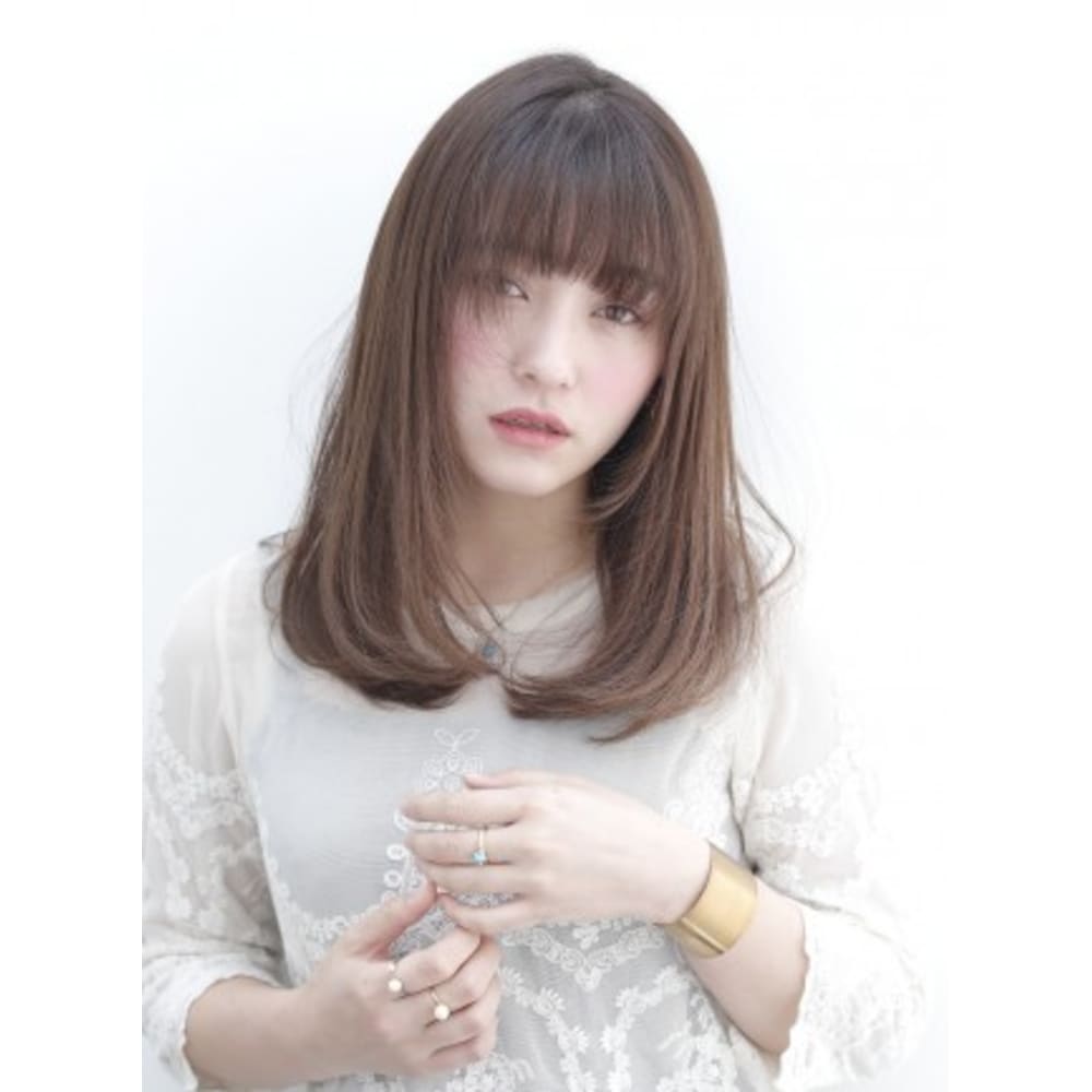 ツヤツヤストレート内巻きロブ Hair Spa Egerie Prime ヘアアンドスパエジェリプリム のヘアスタイル 美容院 美容室を予約するなら楽天ビューティ