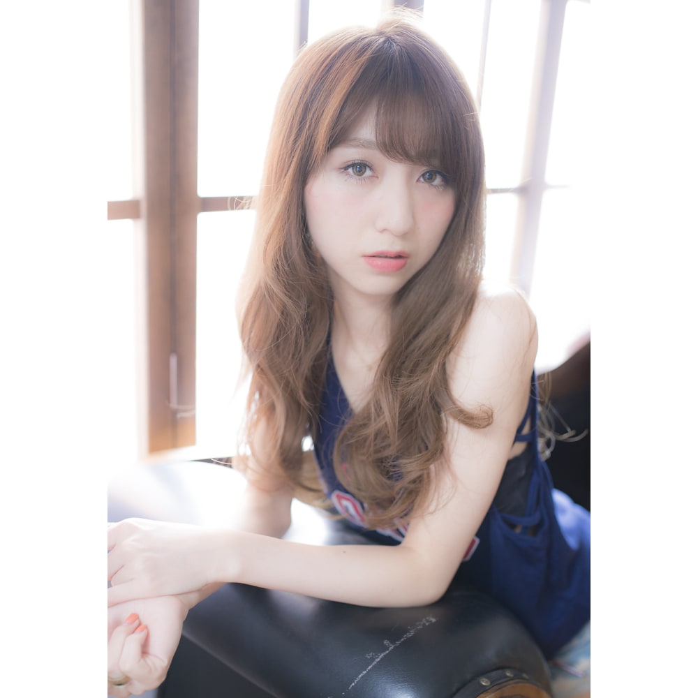 シャンドゥール栄店大人かわいいセミロングエアリカールby平岩 個室型美容院 Chandeur 栄 シャンドゥール シャンドゥール のヘアスタイル 美容院 美容室を予約するなら楽天ビューティ