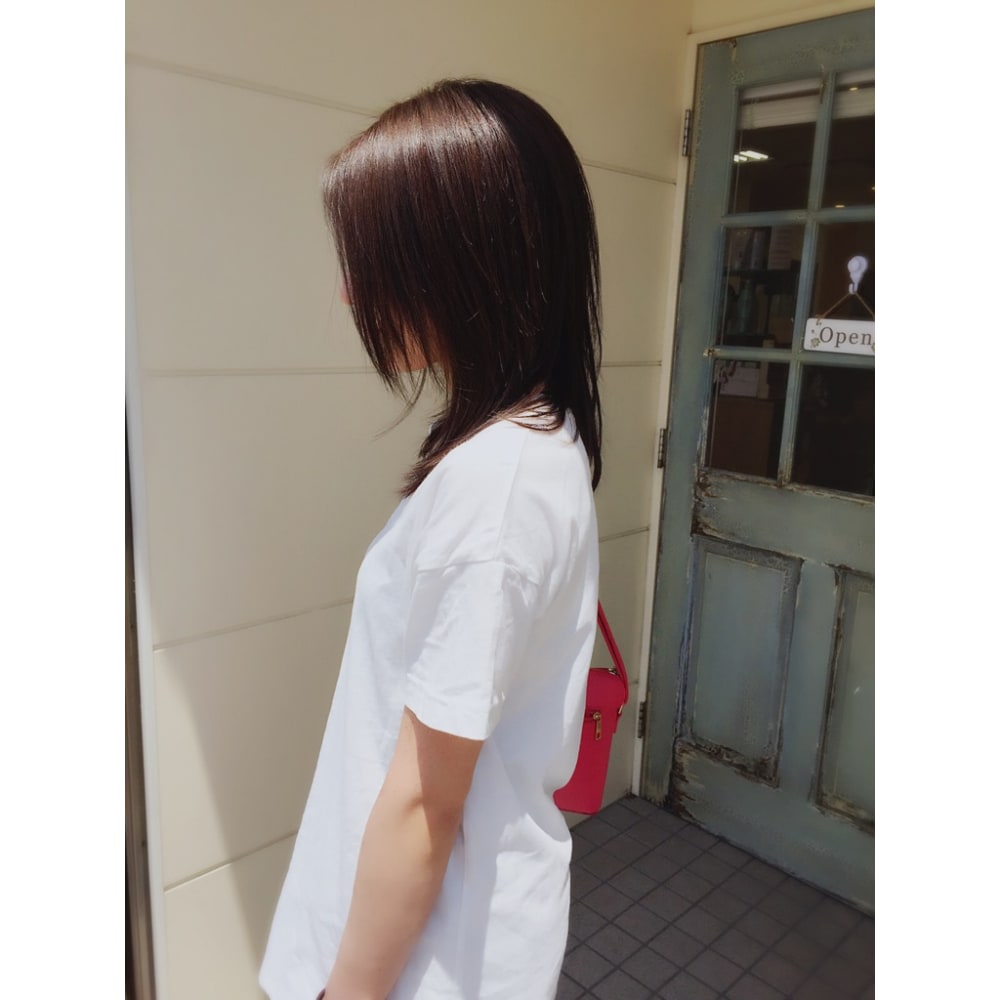 さらっさらっ ナチュラルストレート Hair Cocoro ココロ のヘアスタイル 美容院 美容室を予約するなら楽天ビューティ