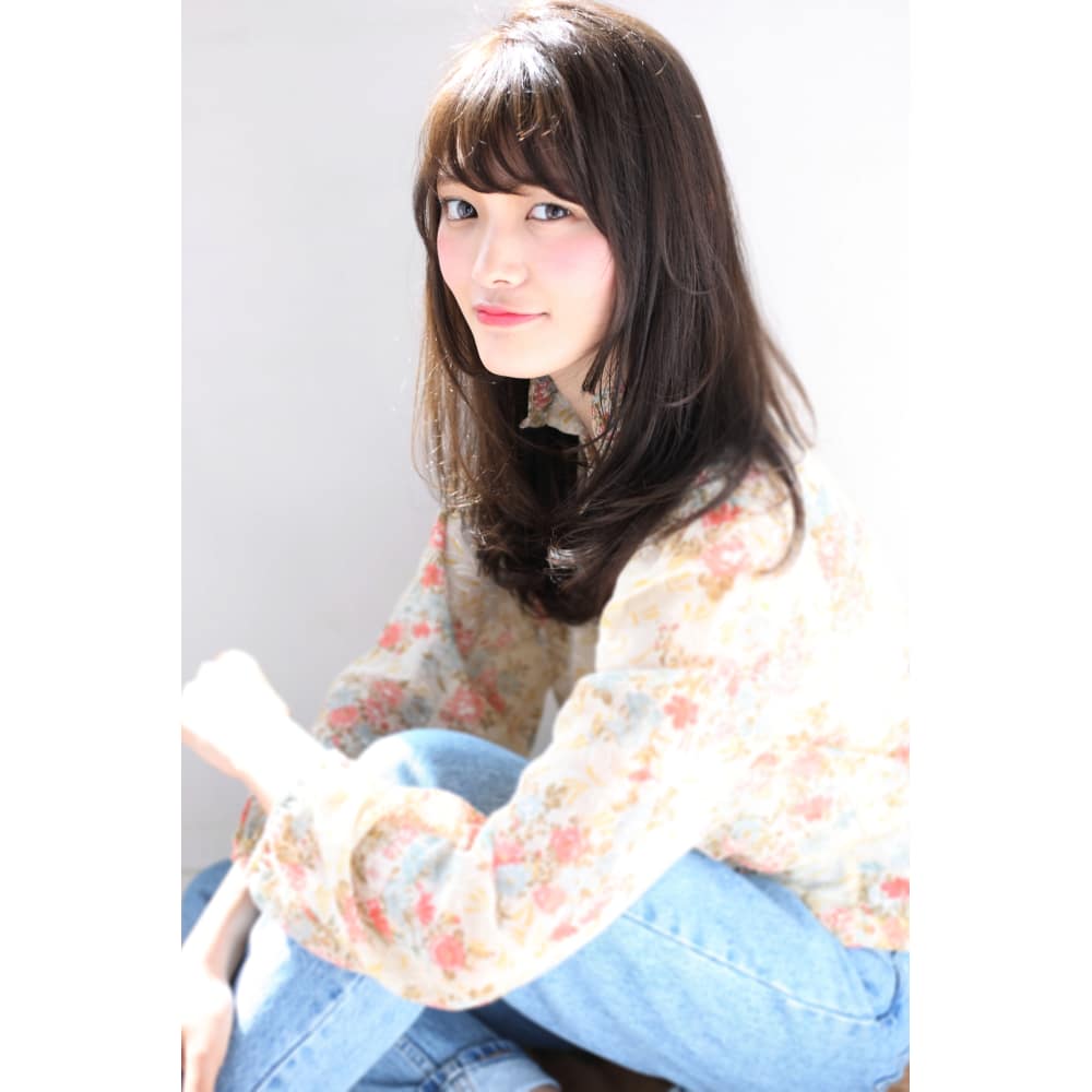 マリアバイアフロート 大人綺麗なワンカールロング Maria By Afloat マリアバイアフロート のヘアスタイル 美容院 美容室を予約するなら楽天ビューティ