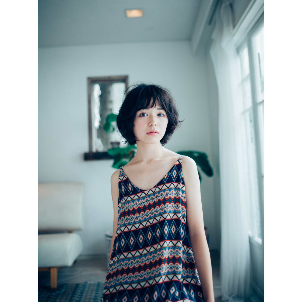 ナチュラルボヘミアンボブ 美容室 Fuhcoh 門司店 フーコー のヘアスタイル 美容院 美容室を予約するなら楽天ビューティ