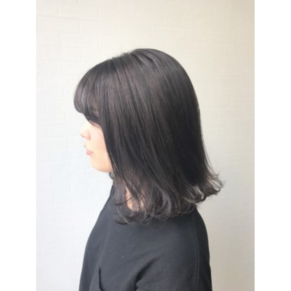 ダークグレージュボブ Prize 池袋西口店 プライズ のヘアスタイル 美容院 美容室を予約するなら楽天ビューティ