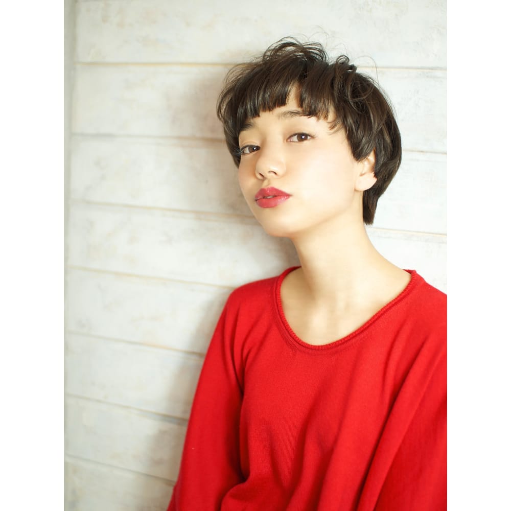 まるいフォルムでコロンと可愛いやんちゃマッシュショート Bekku Hair Salon ベックヘアサロン のヘアスタイル 美容院 美容室を予約するなら楽天ビューティ