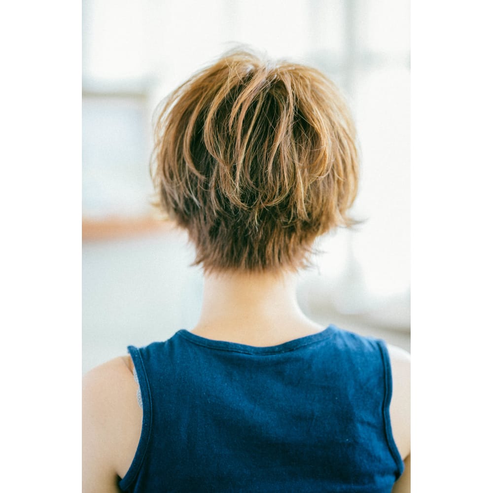 くしゃっとパーマをかけたショート Hair Lounge An Rio アンリオ のヘアスタイル 美容院 美容室を予約するなら楽天ビューティ くしゃっとパーマをかけたショート Hair Lounge An Rio アンリオ のヘアスタイル 美容院 美容室を予約するなら楽天ビューティ