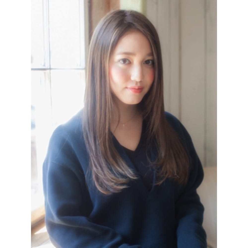 定番ロングに差がつく上品な艶感が魅力的ロングヘア Mince Rouge 博多店 マンスルージュハカタテン のヘアスタイル 美容院 美容室を予約するなら楽天ビューティ