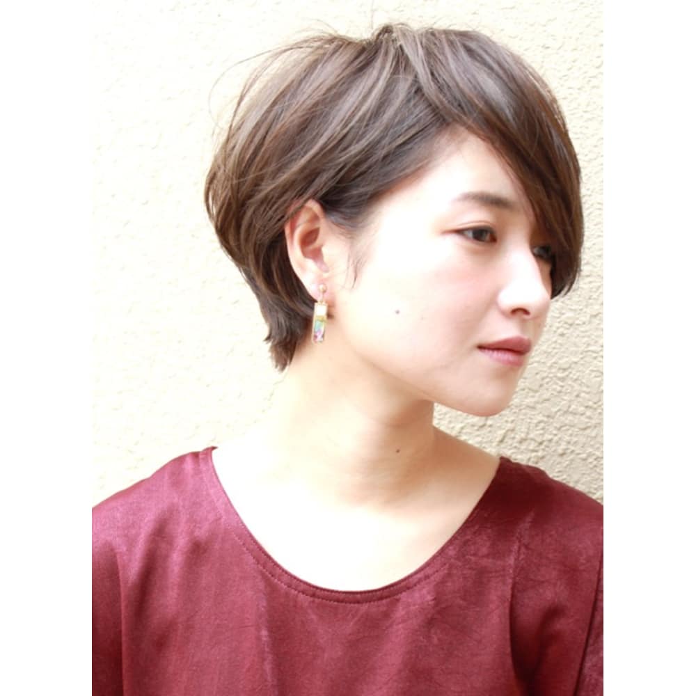 ハンドブローできまる 大人のショートボブ Circus By Beautrium 表参道 サーカスバイビュートリアム のヘアスタイル 美容院 美容室を予約するなら楽天ビューティ