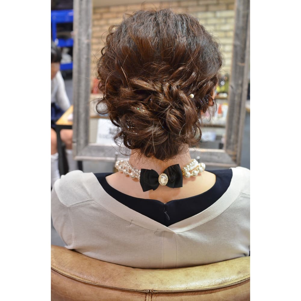 縮毛矯正をかけた髪でもふわっとセット Potamu 東中野 髪と頭皮のエイジングケアサロン ポタム ヒガシナカノ のヘアスタイル 美容院 美容室を予約するなら楽天ビューティ