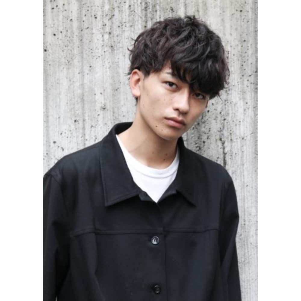 メンズ ニュアンス束感マッシュショート Canaan カナン のヘア