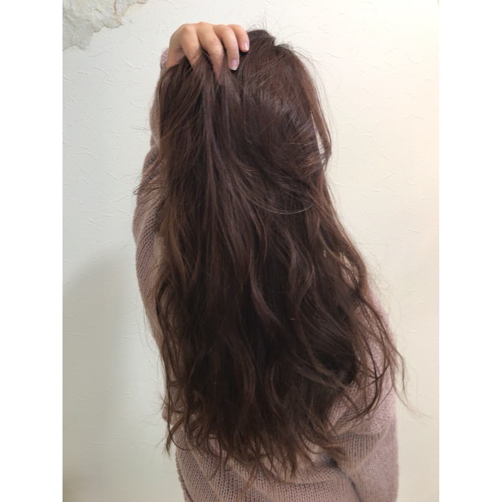 スモーキーアッシュピンク Alpina 上小塙店 アルピナ のヘアスタイル