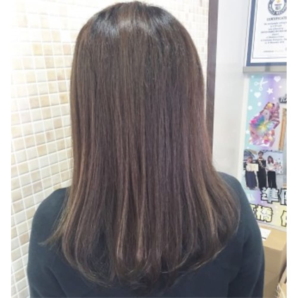 ラブリーミディアム グラデーション レイヤー 最高のヘアスタイルのアイデア