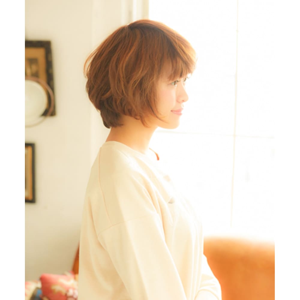 ハンドドライでセット完了 ナチュラル系ショートボブ Viii ヴィー
