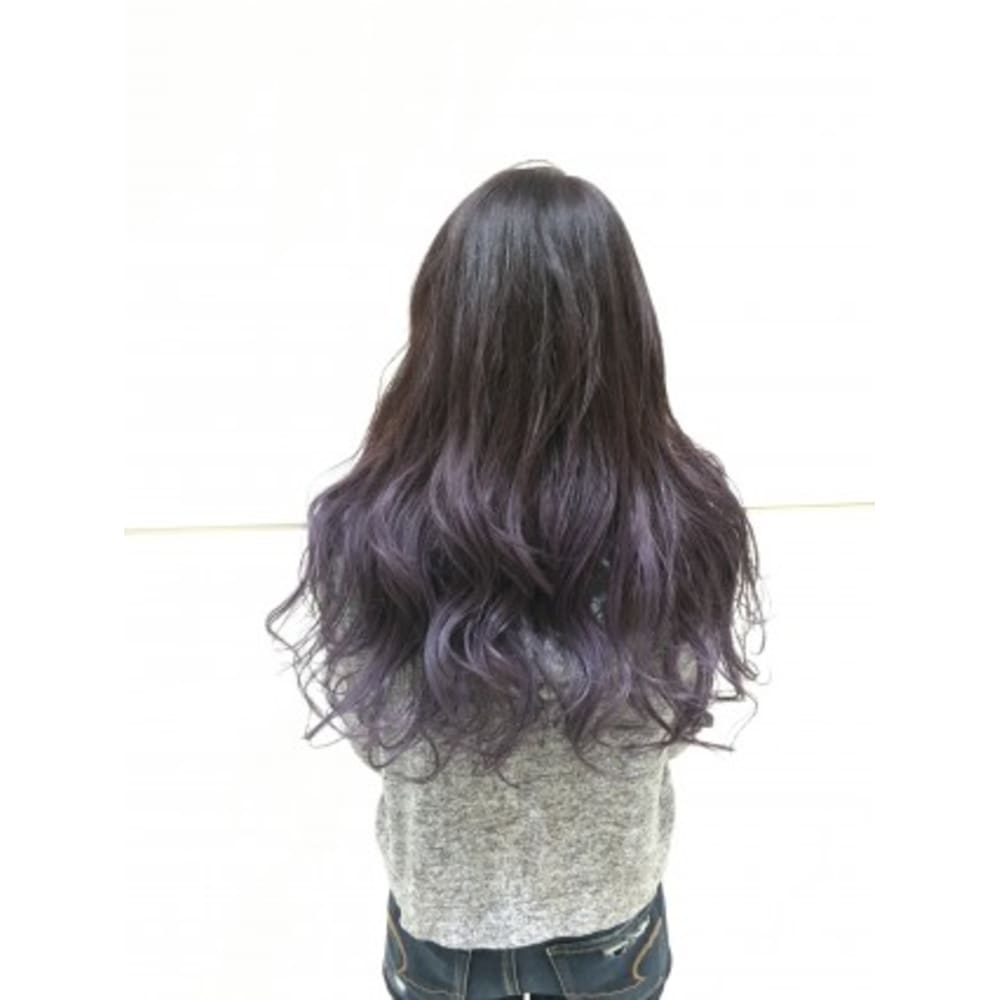 パープルグラデーション Lina Beauty Garden リーナ ビューティーガーデン のヘアスタイル 美容院 美容室を予約するなら楽天ビューティ パープルグラデーション Lina Beauty Garden リーナ ビューティーガーデン のヘアスタイル 美容院 美容室を予約するなら楽天ビューティ