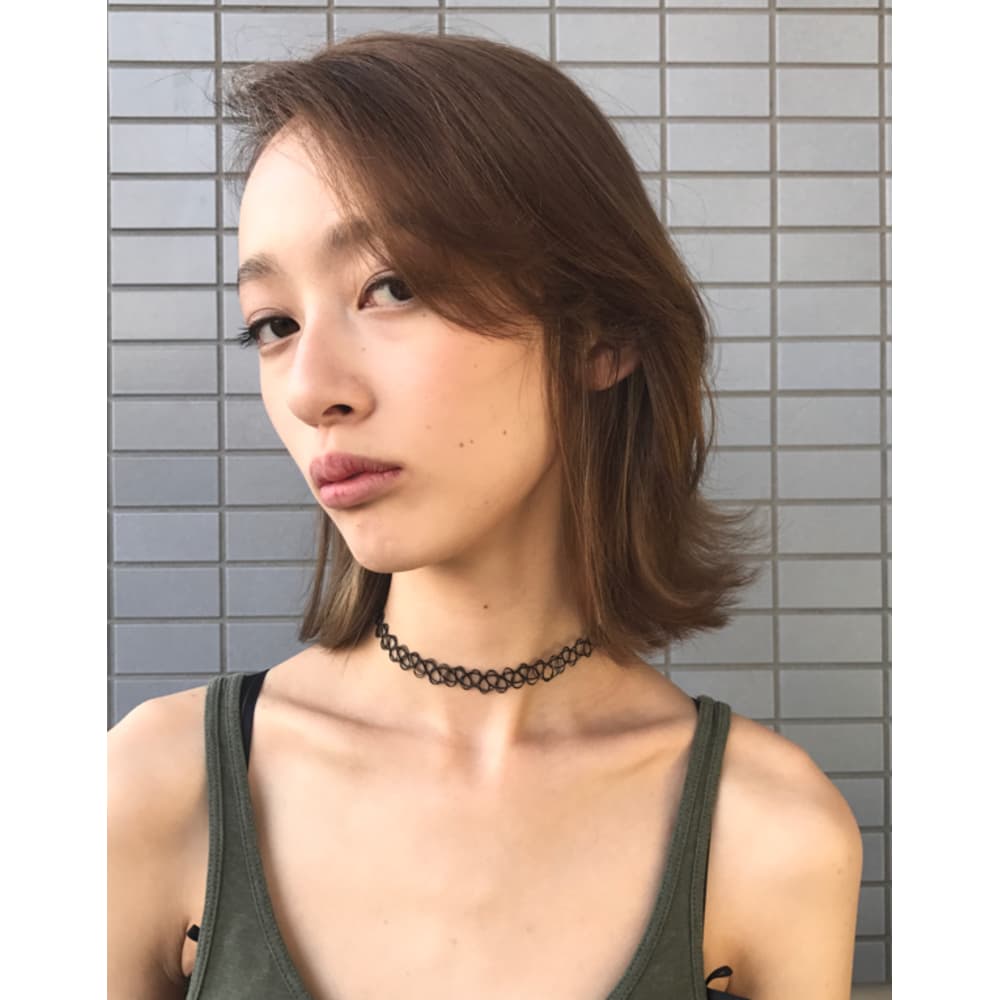 外ハネレイヤーボブ Bricolage ブリコラージュ のヘアスタイル 美容院 美容室を予約するなら楽天ビューティ