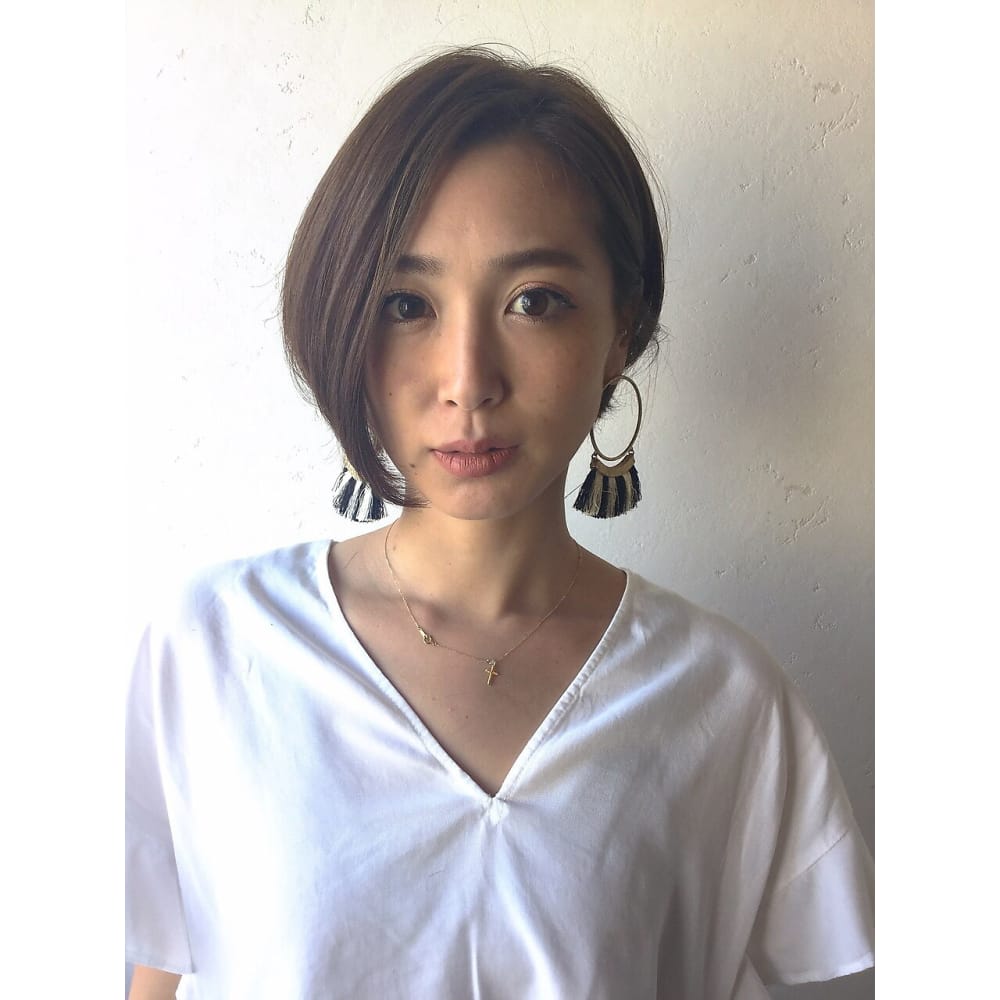 大人のジェンダーレスショート Feliceフェリーチェのヘアスタイル