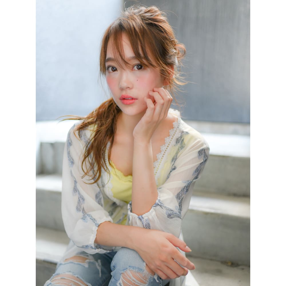 Tetote ヘアアレンジ 大人かわいい ルーズ Tetote 江坂 テトテエサカ のヘアスタイル 美容院 美容室を予約するなら楽天ビューティ