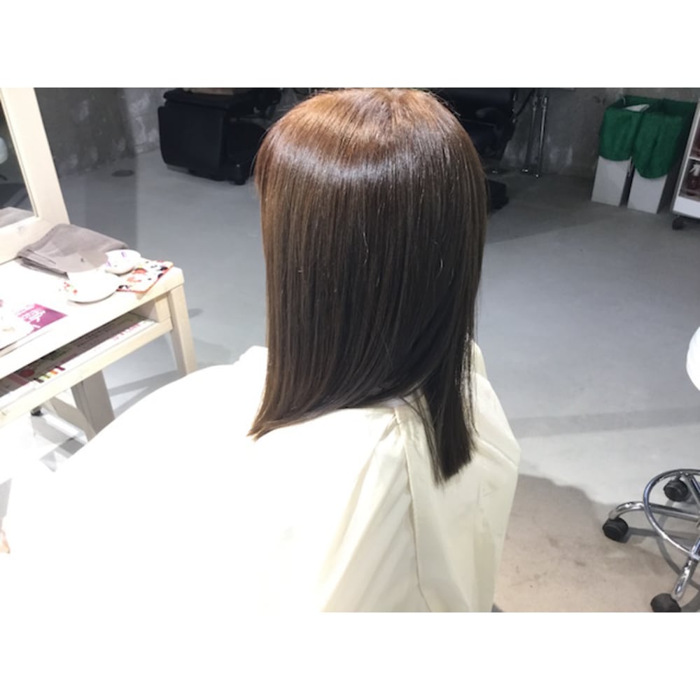 ツヤツヤハイ透明感アプリエカラー Hair Create Office 125 ヘアークリエイトオフィスワンツーファイブ のヘアスタイル 美容院 美容室を予約するなら楽天ビューティ