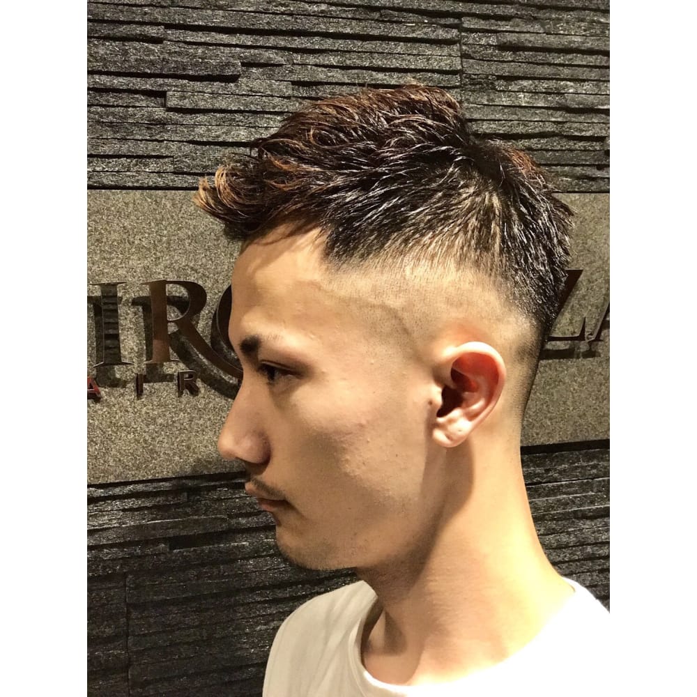 0ミリフェードカット 理容室 銀座 メンズ ショート Hiro Ginza Hair Salon 銀座一丁目店 ヒロギンザヘアーサロン ギンザイッチョウメテン のヘアスタイル 美容院 美容室を予約するなら楽天ビューティ