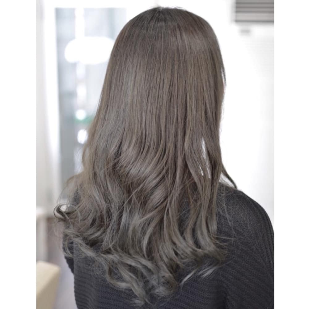 外国人風イルミナカラー サファイアグレージュ Hair Design Campus ヘアーデザインキャンパス のヘアスタイル 美容院 美容室を予約するなら楽天ビューティ