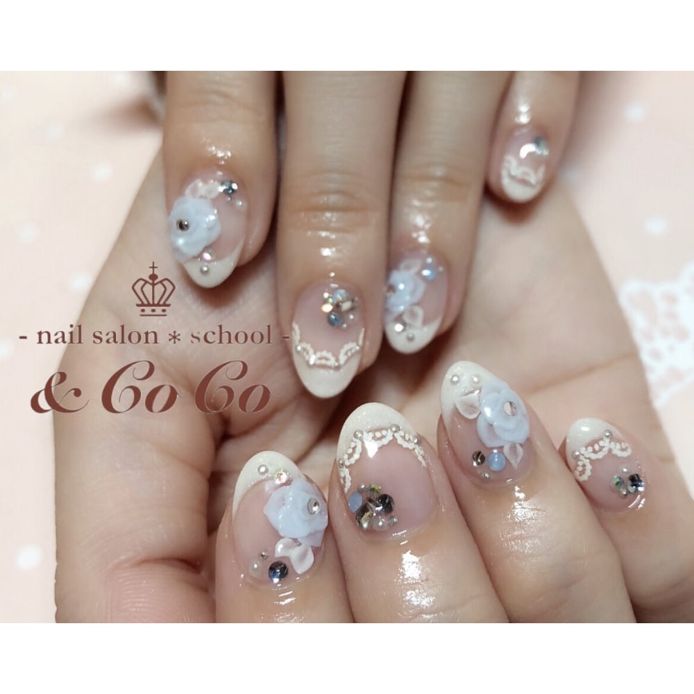 サムシングブルー Nailsalon School Coco ネイルサロンスクールアンドココ のネイルデザイン ネイル まつげサロンを予約するなら楽天ビューティ