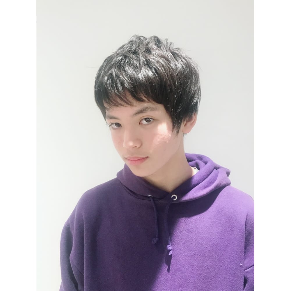 清潔感のあるメンズナチュラルショート Hair Make Opsis オプシス のヘアスタイル 美容院 美容室を予約するなら楽天ビューティ
