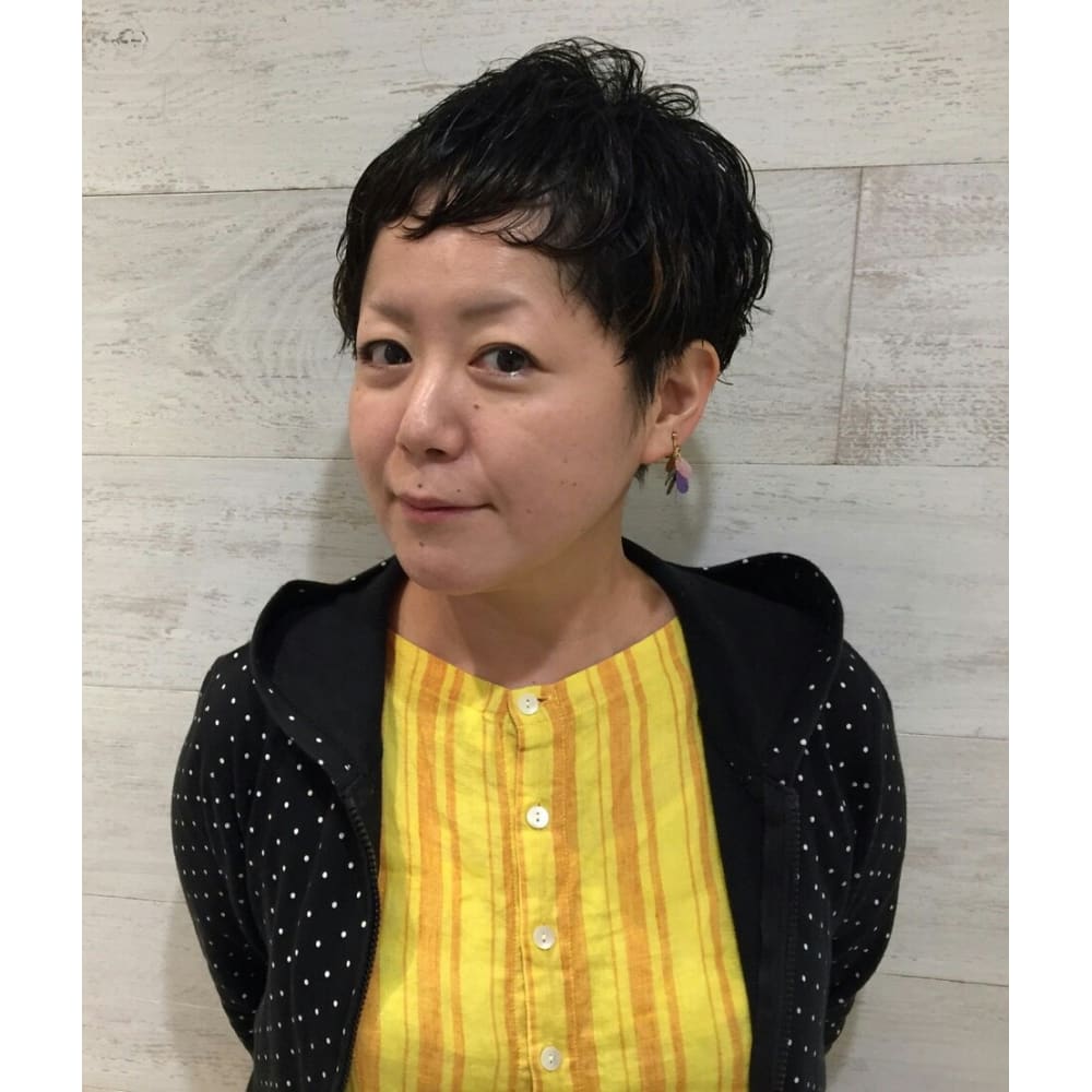 リアルお客様スタイル ショートウェッティーカール Soiris ソアリス のヘアスタイル 美容院 美容室を予約するなら楽天ビューティ リアルお客様スタイル ショートウェッティーカール Soiris ソアリス のヘアスタイル 美容院 美容室を予約するなら楽天ビューティ