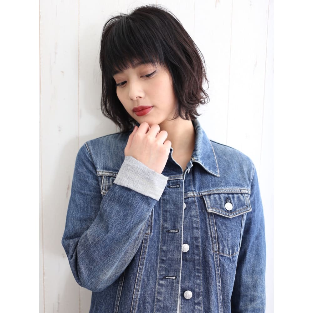 黒髪でもかわいい 無造作ボブ Hale ハレ のヘアスタイル 美容院 美容室を予約するなら楽天ビューティ