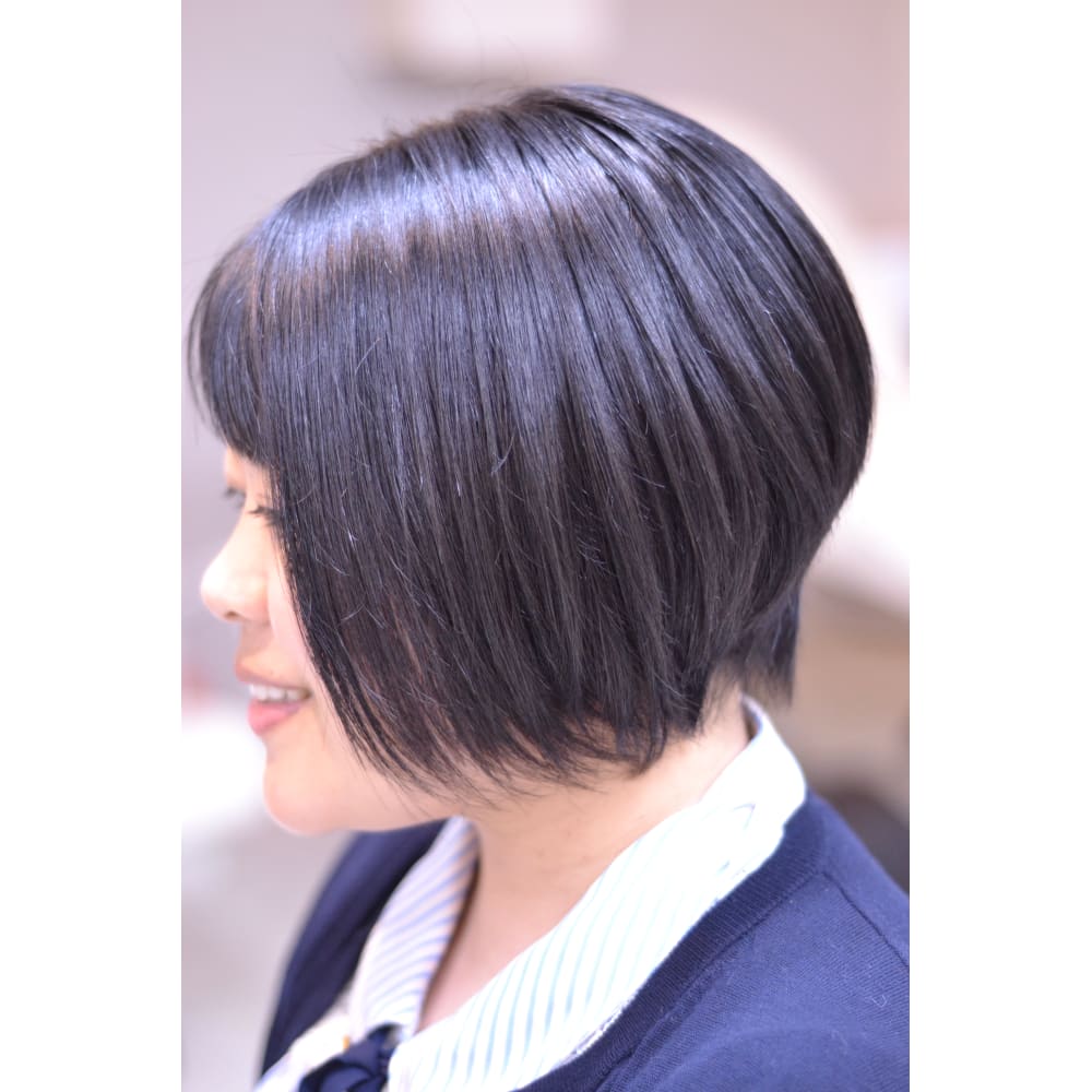 前下がりグラデーションボブ Hair Make Samsara 宮脇店 サンサーラ 前下がりグラデーションボブ Hair Make Samsara 宮脇店 サンサーラ