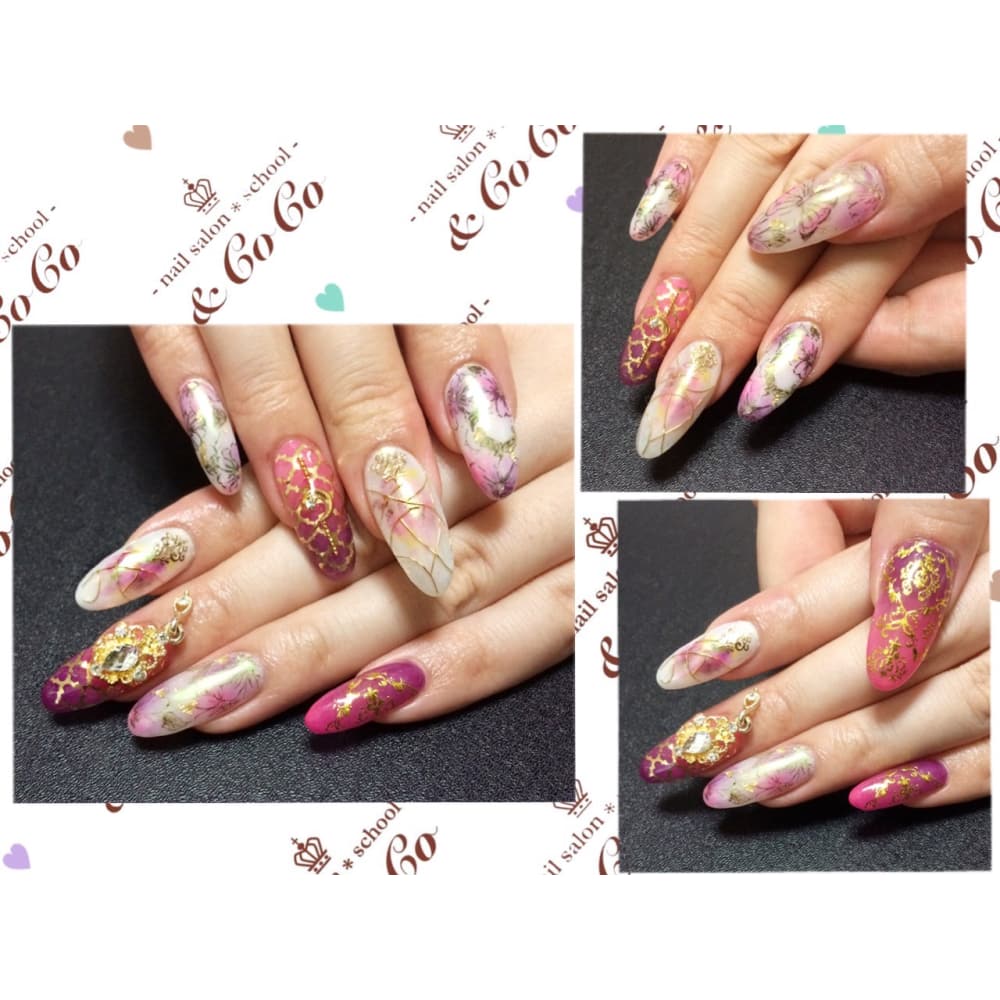 春デザインジェル Nailsalonschool Cocoネイルサロンスクール