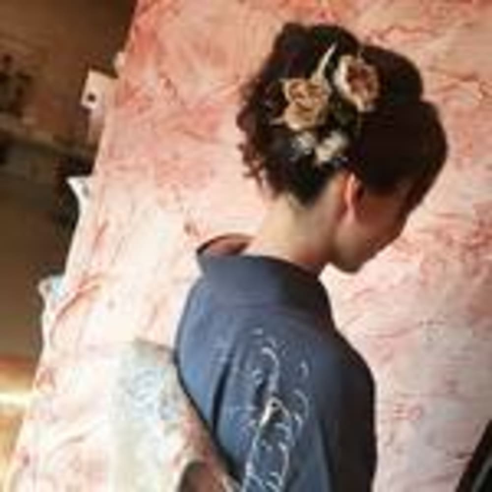 ヘアアレンジ 訪問着着付 Zeal ズィール のヘアスタイル 美容院 美容室を予約するなら楽天ビューティ