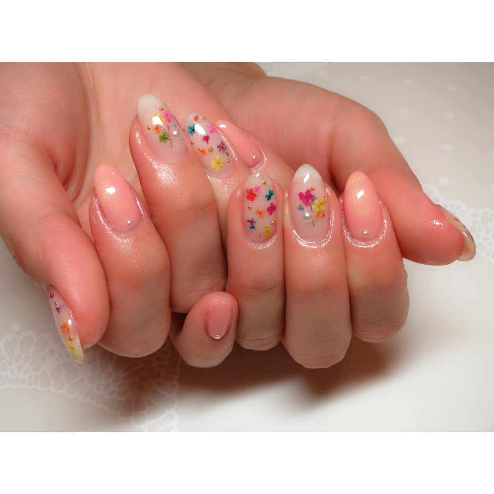 押し花ネイル Eternally エターナリー のネイルデザイン ネイル まつげサロンを予約するなら楽天ビューティ 押し花ネイル Eternally エターナリー のネイルデザイン ネイル まつげサロンを予約するなら楽天ビューティ