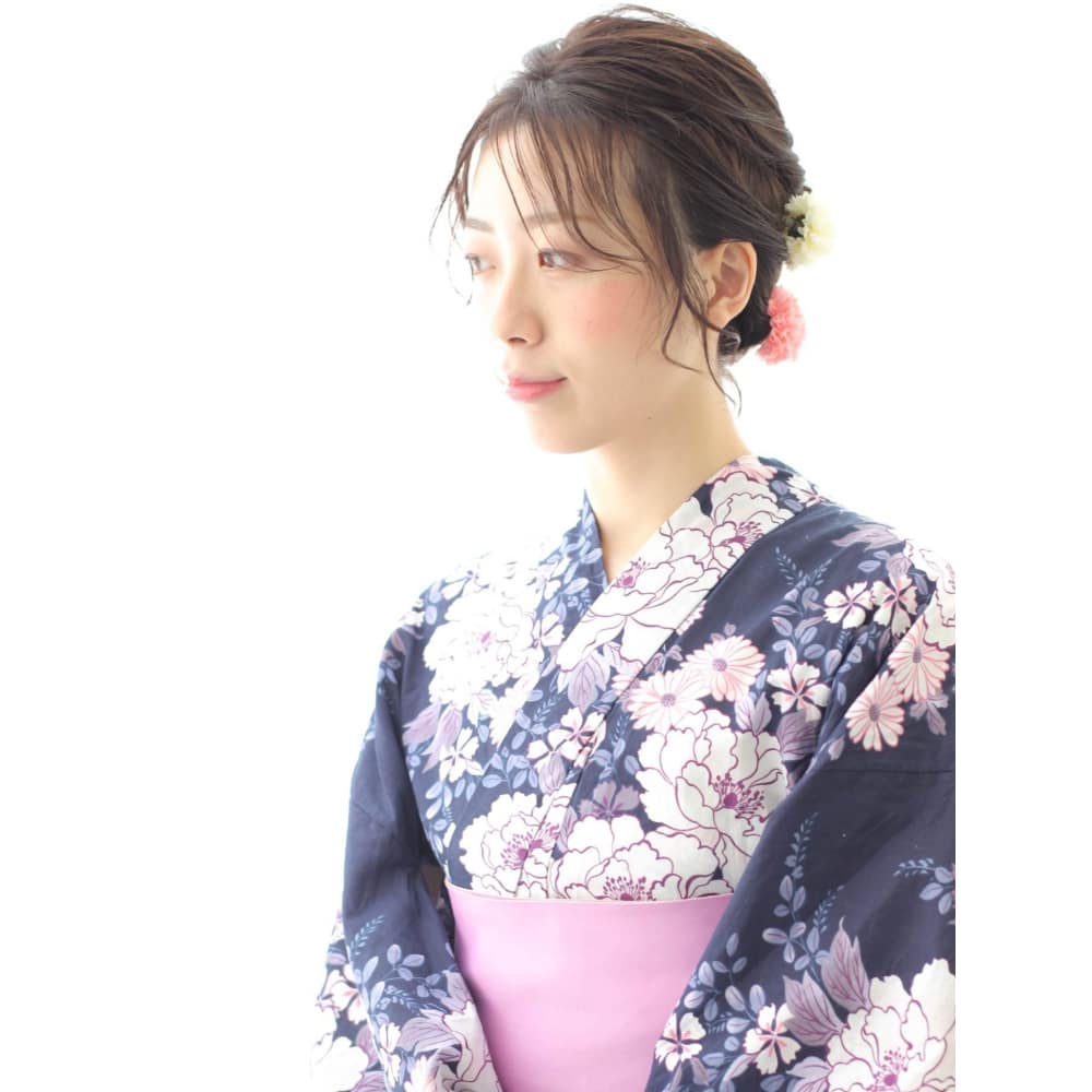ヘアスタイルのアイデアKamigatahotpepper 【100+】 ボブ 浴衣 ヘア