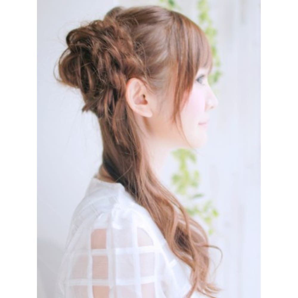 ロングヘアーに人気のパーティーアップスタイル Hair Make Nalu 荻窪西口 白山神社参道通り店 ヘアメイクナルオギクボニシグチハクサンジンジャサンドウドオリ のヘアスタイル 美容院 美容室を予約するなら楽天ビューティ