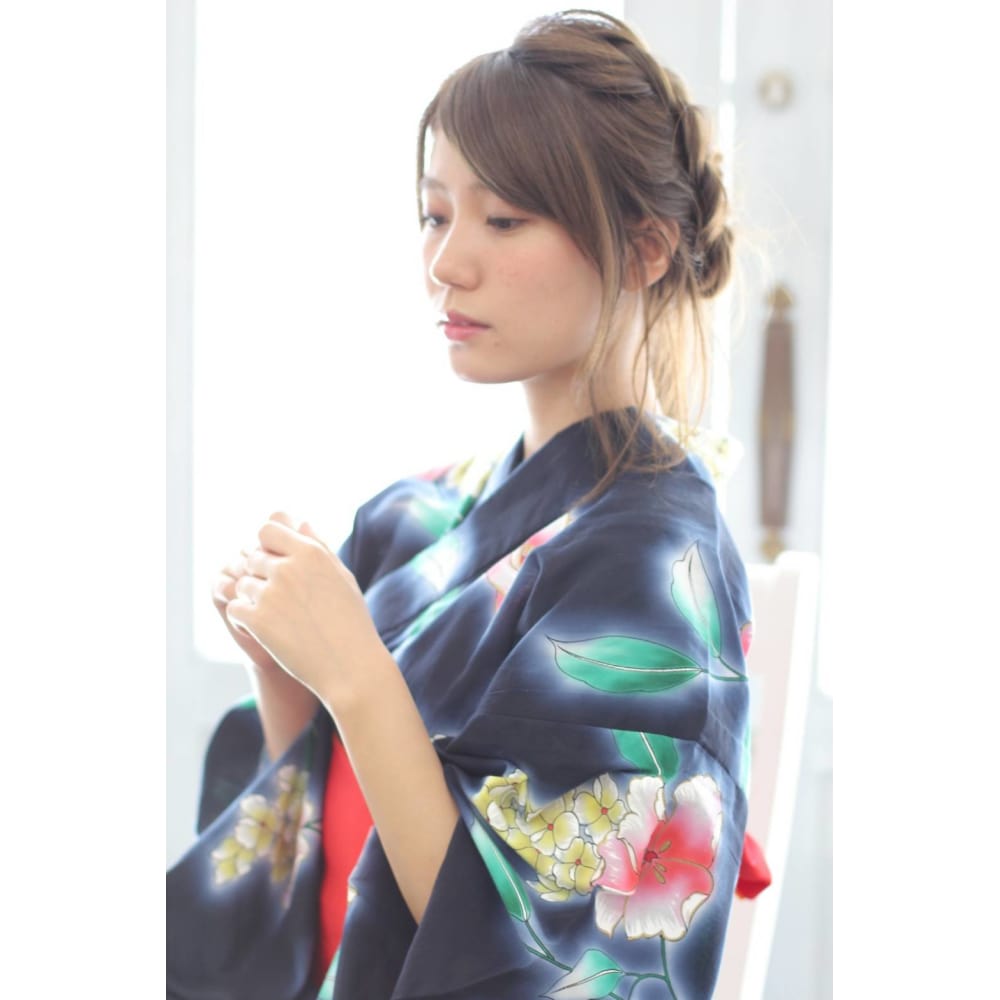 ドキッ 色っぽ浴衣アレンジ Albero アルベロ のヘアスタイル 美容院 美容室を予約するなら楽天ビューティ