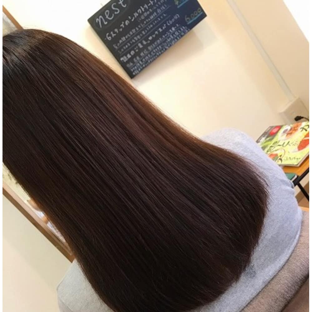 グロスカラーで大人のツヤ髪 Nest ネスト のヘアスタイル 美容院 美容室を予約するなら楽天ビューティ