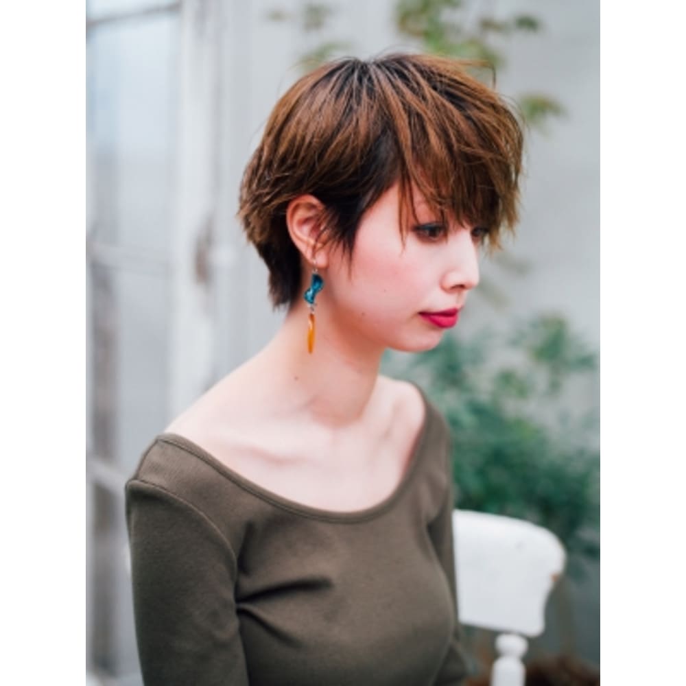 無造作コンサバショート Dieu Hair 宮前平店 デューヘアーミヤマエダイラテン のヘアスタイル 美容院 美容室を予約するなら楽天ビューティ