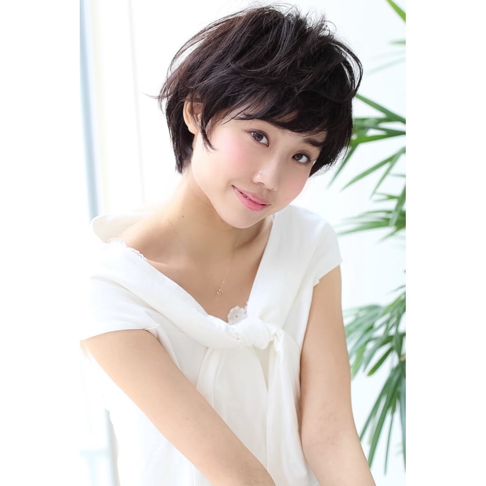 Muse ふんわりパーマ 大人ショート Muse Jiyugaoka ミューズジユウガオカ のヘアスタイル 美容院 美容室を予約するなら楽天ビューティ