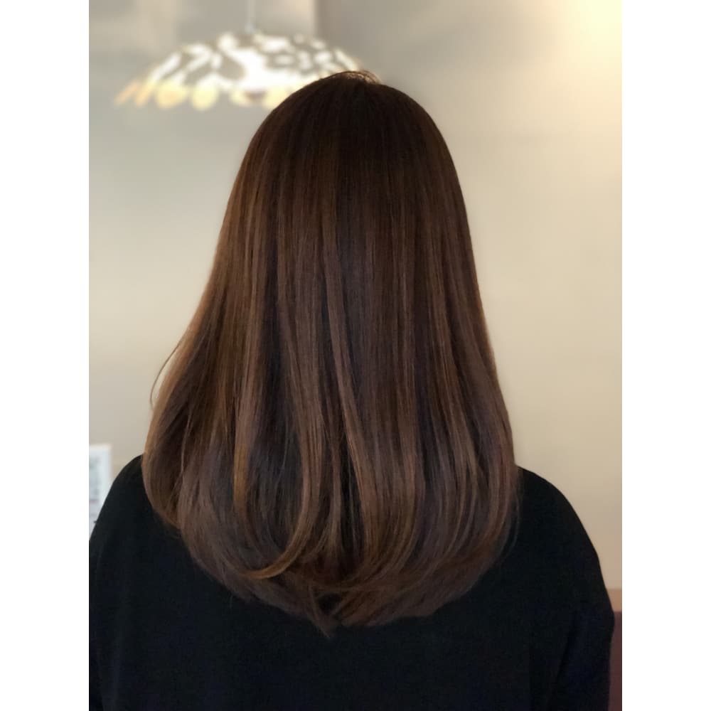 お客様style 美髪エレガンスヘア大人女子のツヤ髪美髪 Fullbright 心斎橋 堺筋本町 南船場 フルブライト のヘアスタイル 美容院 美容室を予約するなら楽天ビューティ