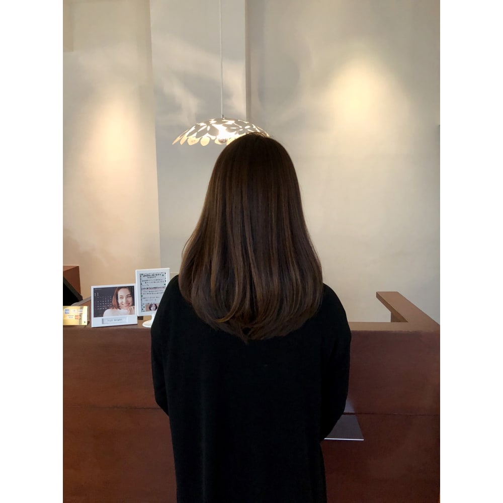 お客様style 美髪エレガンスヘア大人女子のツヤ髪美髪 Fullbright 心斎橋 堺筋本町 南船場 フルブライト のヘアスタイル 美容院 美容室を予約するなら楽天ビューティ