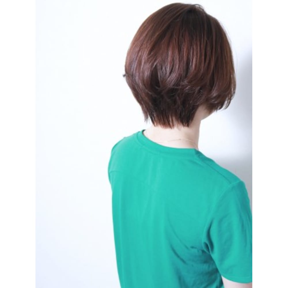 ヘアスタイルカタログ 驚くばかり ひし形 ボブ 前 下がり