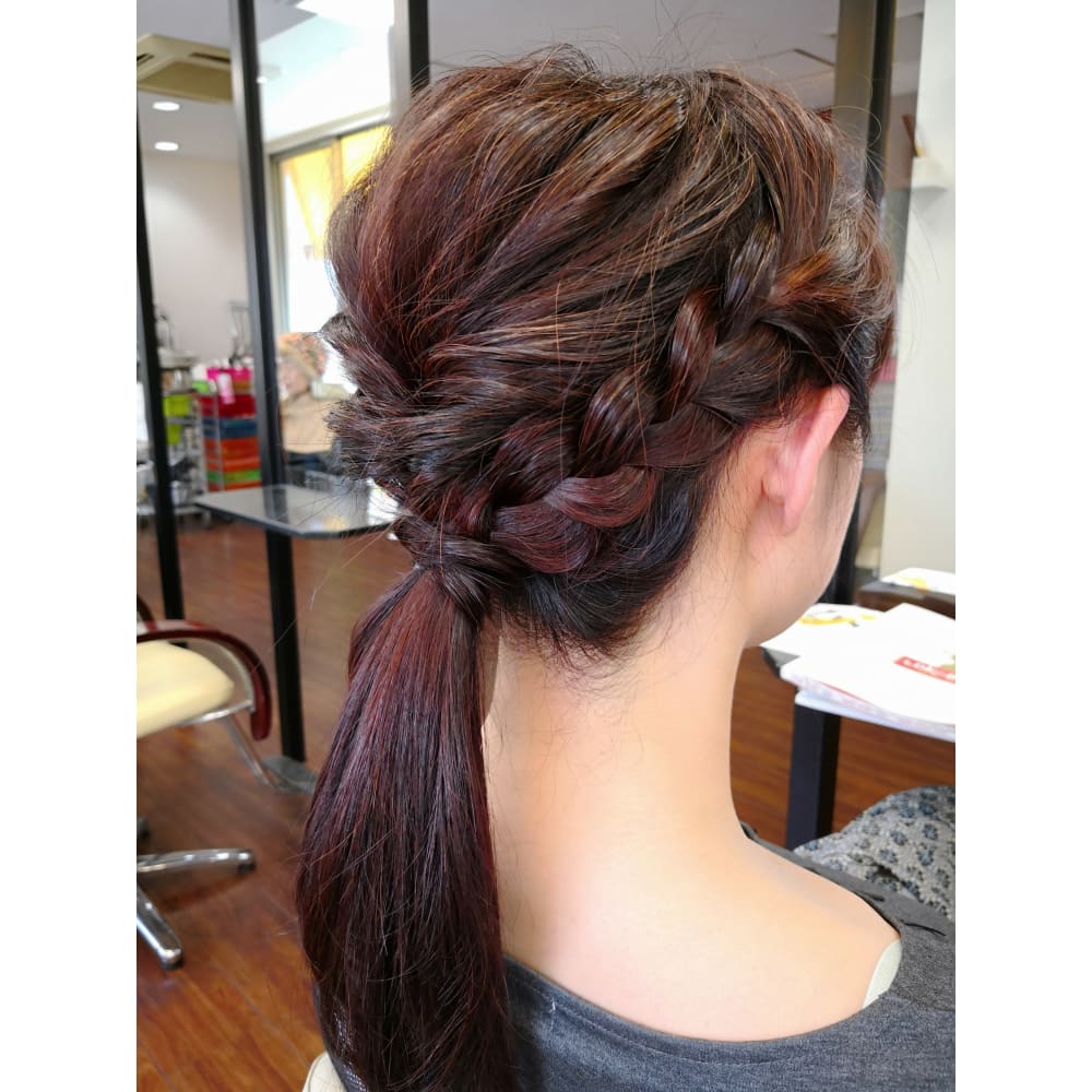 ポニーテールアレンジ Tlico Hairトリコヘアーのヘアスタイル 美容