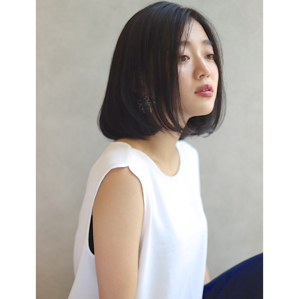 Sand小金丸 大人シンプルなストレートボブ Sand Ginza サンド ギンザ のヘアスタイル 美容院 美容室を予約するなら楽天ビューティ