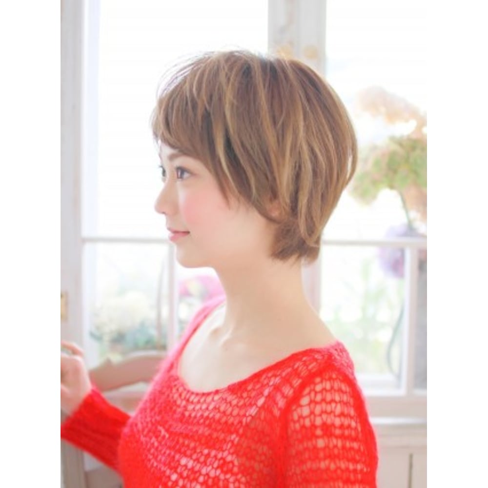 カジュアルショートスタイルの王道ヘア Hair Make Lea レア のヘア カジュアルショートスタイルの王道ヘア Hair Make Lea レア のヘア