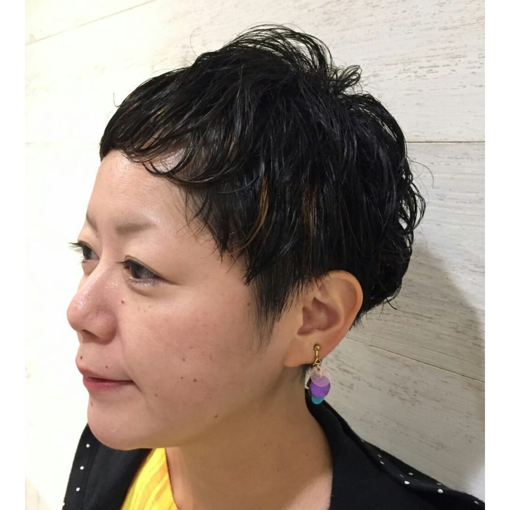 リアルお客様スタイル ショートウェッティーカール Soiris ソアリス のヘアスタイル 美容院 美容室を予約するなら楽天ビューティ リアルお客様スタイル ショートウェッティーカール Soiris ソアリス のヘアスタイル 美容院 美容室を予約するなら楽天ビューティ
