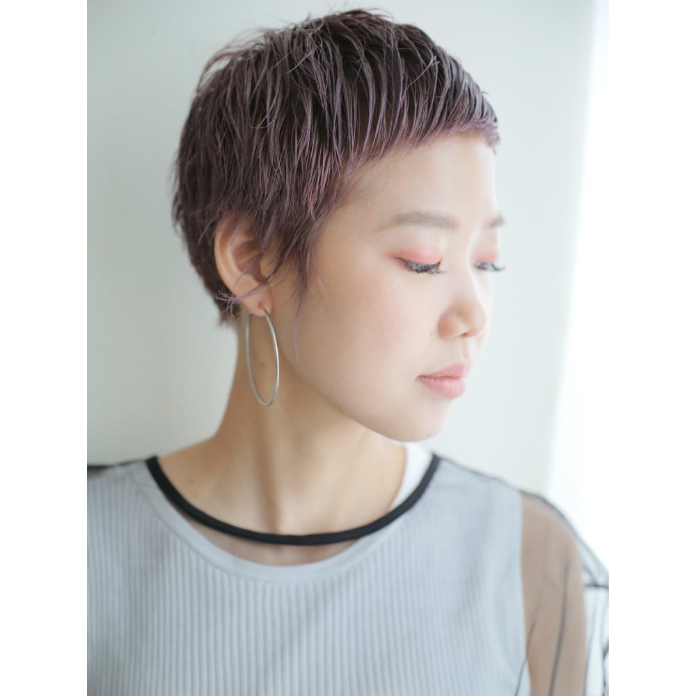 ベリーショート ラベンダーブラウン ドライウェット Chocolat Namba ショコラナンバ のヘアスタイル 美容院 美容室を予約するなら楽天ビューティ ベリーショート ラベンダーブラウン ドライウェット Chocolat Namba ショコラナンバ のヘアスタイル 美容院 美容室を予約するなら楽天ビューティ