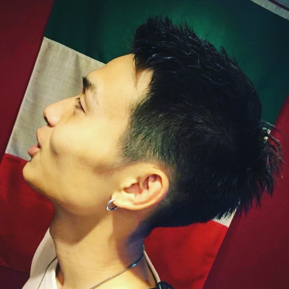 左流しガッツリアップバング 須磨 板宿 メンズ専門美容院 インフィニィト インフィニィト のヘアスタイル 美容院 美容室を予約するなら楽天ビューティ 左流しガッツリアップバング 須磨 板宿 メンズ専門美容院 インフィニィト インフィニィト のヘアスタイル 美容院 美容室を予約するなら楽天ビューティ