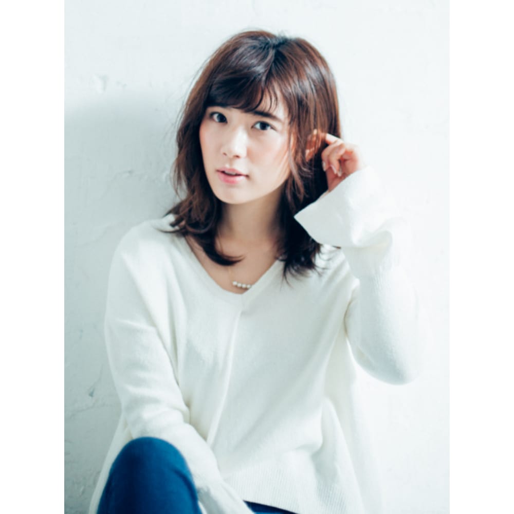 重ためレイヤーセミロング Mona 清水店 モナシミズテン のヘアスタイル 美容院 美容室を予約するなら楽天ビューティ 重ためレイヤーセミロング Mona 清水店 モナシミズテン のヘアスタイル 美容院 美容室を予約するなら楽天ビューティ