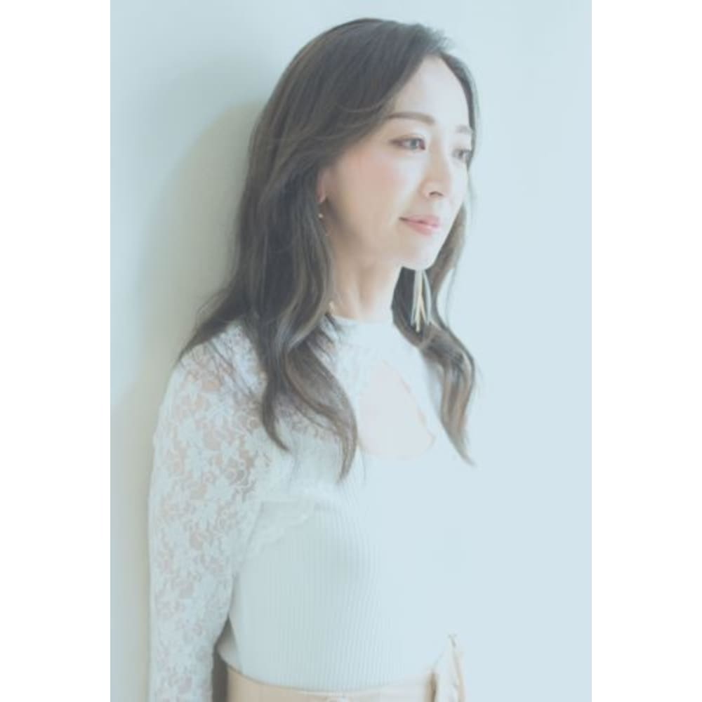 オーガニックカラー レイヤー 40代髪型 セミロングヘア Mia S