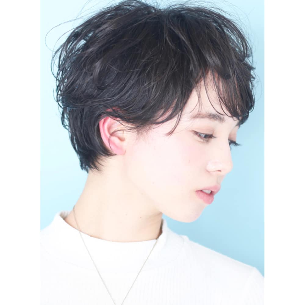 トレンド大人の小顔ショートヘア Beautrium Ginzaビュートリアムの